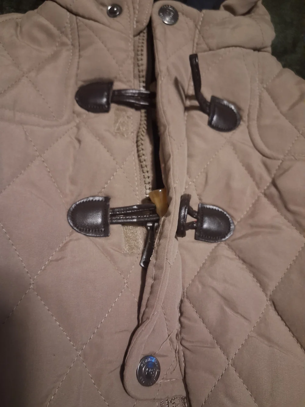 Baby Tan Quilted Hooded Bunting Snowsuit | Cozy Winter One-Piece | Unisex Infant
